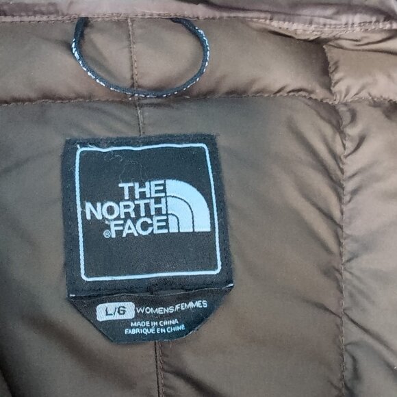 The North Face 600 Metropolis Goose Down puffer Long Coat Size Large - Picture 4 of 7